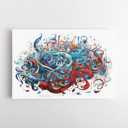 Abstract Calligraphy 15 Wall Art