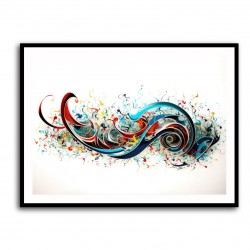 Abstract Calligraphy 16 Wall Art