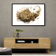 Abstract Calligraphy Buildings Wall Art Abstract Calligraphy Buildings Wall Art