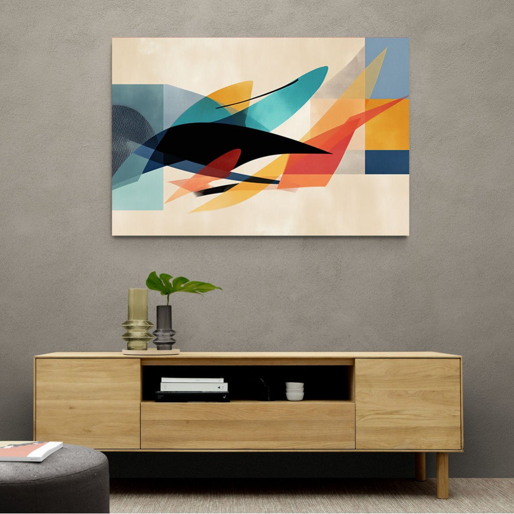Vibrant Geometric Fusion Modern Abstract Arabic Calligraphy Wall Art Vibrant Geometric Fusion Modern Abstract Arabic Calligraphy Wall Art