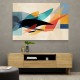 Vibrant Geometric Fusion Modern Abstract Arabic Calligraphy Wall Art Vibrant Geometric Fusion Modern Abstract Arabic Calligraphy Wall Art