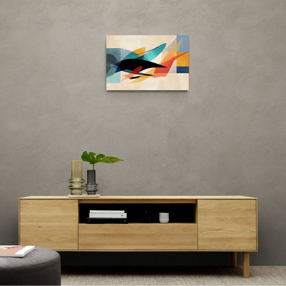 Vibrant Geometric Fusion Modern Abstract Arabic Calligraphy Wall Art Vibrant Geometric Fusion Modern Abstract Arabic Calligraphy Wall Art
