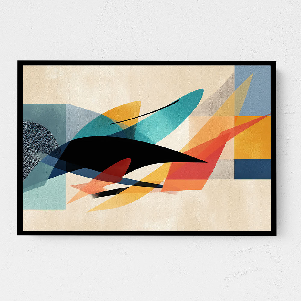 Vibrant Geometric Fusion Modern Abstract Arabic Calligraphy Wall Art Vibrant Geometric Fusion Modern Abstract Arabic Calligraphy Wall Art