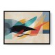 Vibrant Geometric Fusion Modern Abstract Arabic Calligraphy Wall Art Vibrant Geometric Fusion Modern Abstract Arabic Calligraphy Wall Art