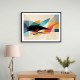 Vibrant Geometric Fusion Modern Abstract Arabic Calligraphy Wall Art Vibrant Geometric Fusion Modern Abstract Arabic Calligraphy Wall Art