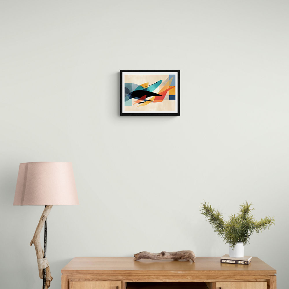 Vibrant Geometric Fusion Modern Abstract Arabic Calligraphy Wall Art Vibrant Geometric Fusion Modern Abstract Arabic Calligraphy Wall Art