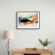 Vibrant Geometric Fusion Modern Abstract Arabic Calligraphy Wall Art Vibrant Geometric Fusion Modern Abstract Arabic Calligraphy Wall Art