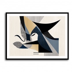 Contemporary Modern Abstract Islamic Art in Neutral Tones 3 Wall Art