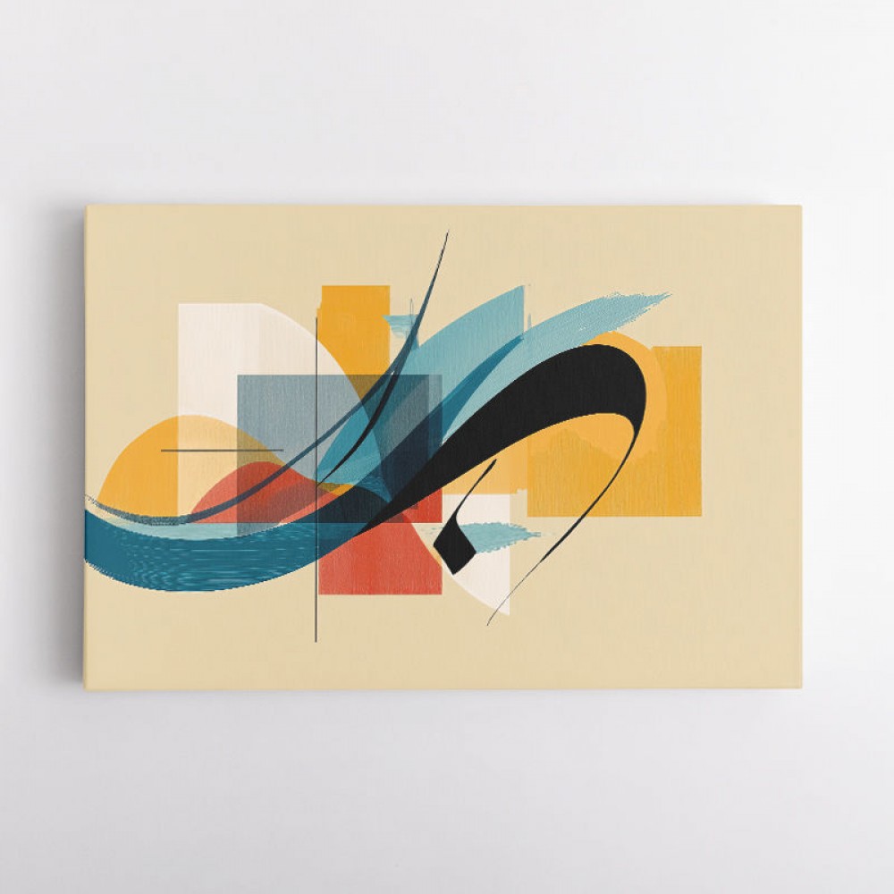 Modern Arabic Calligraphy Abstract – Teal, Gold & Red Geometric Flow 2 Wall Art Modern Arabic Calligraphy Abstract – Teal, Gold & Red Geometric Flow 2 Wall Art