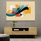 Modern Arabic Calligraphy Abstract – Teal, Gold & Red Geometric Flow 2 Wall Art Modern Arabic Calligraphy Abstract – Teal, Gold & Red Geometric Flow 2 Wall Art