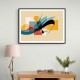 Modern Arabic Calligraphy Abstract – Teal, Gold & Red Geometric Flow 2 Wall Art Modern Arabic Calligraphy Abstract – Teal, Gold & Red Geometric Flow 2 Wall Art