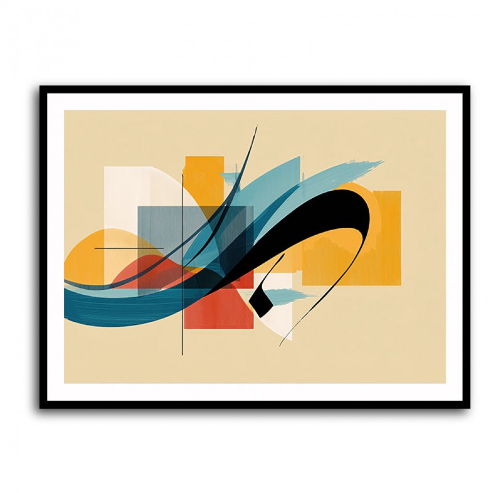 Modern Arabic Calligraphy Abstract – Teal, Gold & Red Geometric Flow 2 Wall Art Modern Arabic Calligraphy Abstract – Teal, Gold & Red Geometric Flow 2 Wall Art