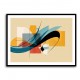 Modern Arabic Calligraphy Abstract – Teal, Gold & Red Geometric Flow 2 Wall Art Modern Arabic Calligraphy Abstract – Teal, Gold & Red Geometric Flow 2 Wall Art