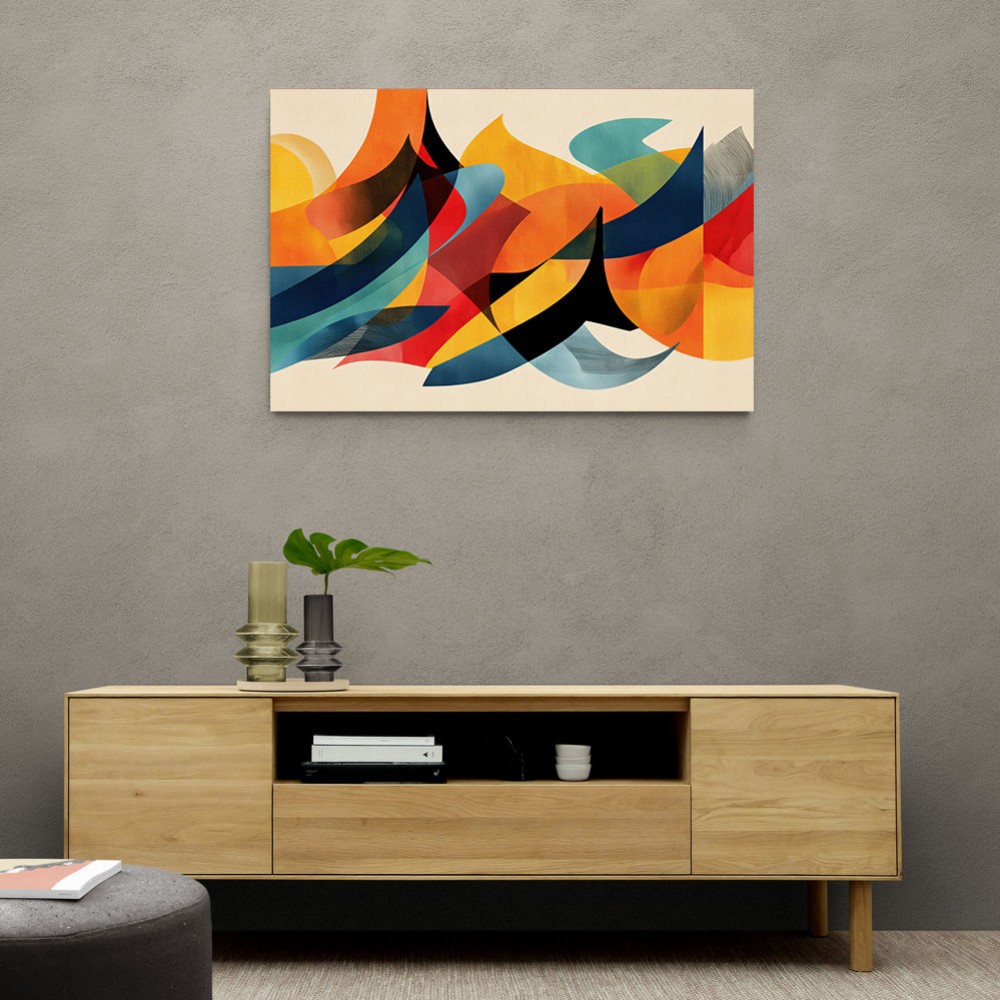 Vibrant Multicolor Contemporary Modern Abstract Arabic Calligraphy Wall Art Vibrant Multicolor Contemporary Modern Abstract Arabic Calligraphy Wall Art