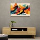 Vibrant Multicolor Contemporary Modern Abstract Arabic Calligraphy Wall Art Vibrant Multicolor Contemporary Modern Abstract Arabic Calligraphy Wall Art