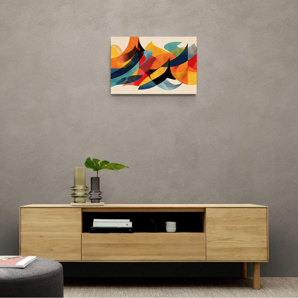 Vibrant Multicolor Contemporary Modern Abstract Arabic Calligraphy Wall Art Vibrant Multicolor Contemporary Modern Abstract Arabic Calligraphy Wall Art