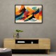 Vibrant Multicolor Contemporary Modern Abstract Arabic Calligraphy Wall Art Vibrant Multicolor Contemporary Modern Abstract Arabic Calligraphy Wall Art
