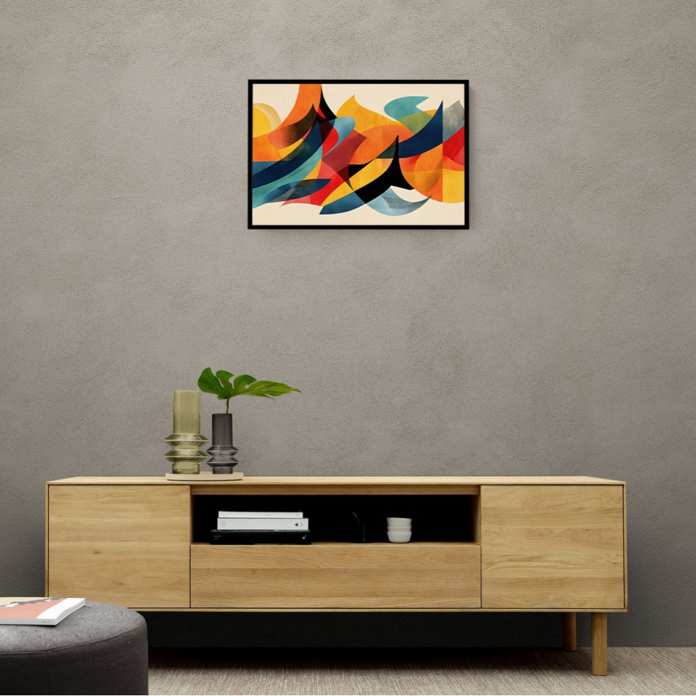 Vibrant Multicolor Contemporary Modern Abstract Arabic Calligraphy Wall Art Vibrant Multicolor Contemporary Modern Abstract Arabic Calligraphy Wall Art