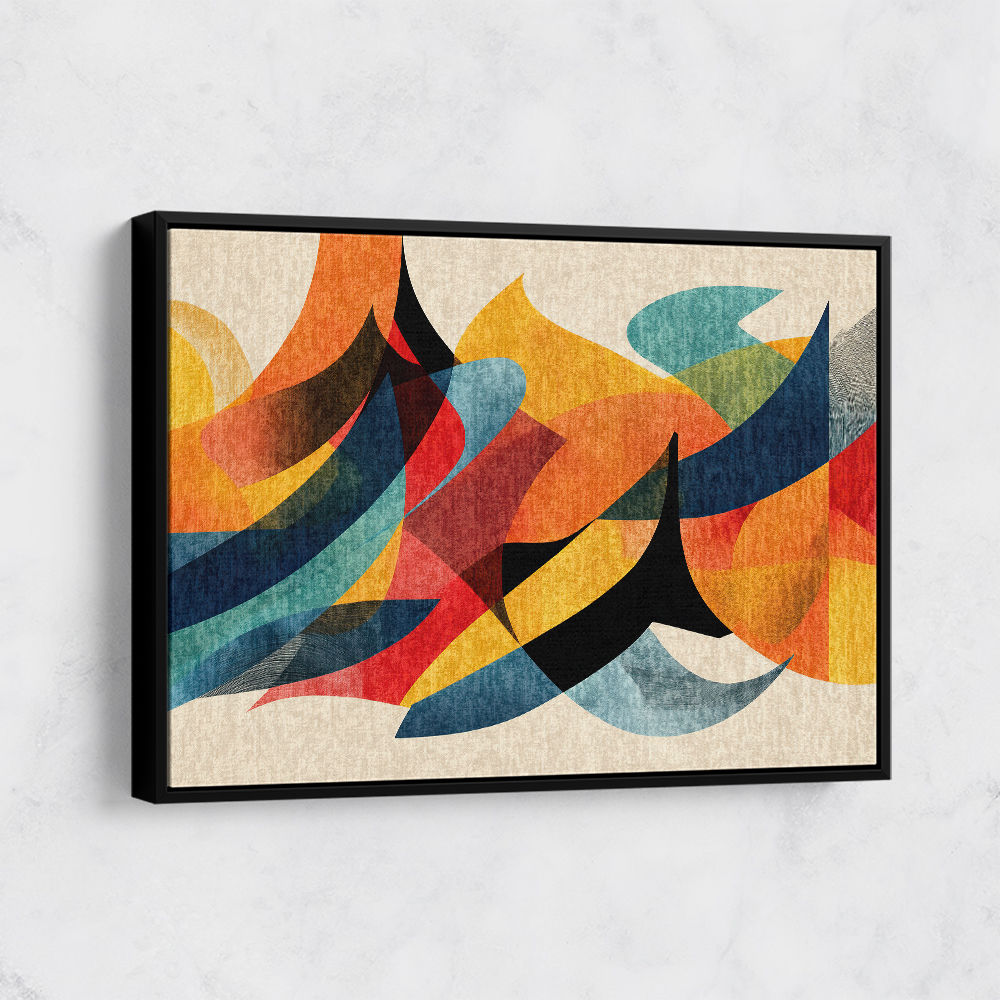 Vibrant Multicolor Contemporary Modern Abstract Arabic Calligraphy Wall Art Vibrant Multicolor Contemporary Modern Abstract Arabic Calligraphy Wall Art