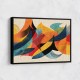 Vibrant Multicolor Contemporary Modern Abstract Arabic Calligraphy Wall Art Vibrant Multicolor Contemporary Modern Abstract Arabic Calligraphy Wall Art
