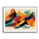 Vibrant Multicolor Contemporary Modern Abstract Arabic Calligraphy Wall Art Vibrant Multicolor Contemporary Modern Abstract Arabic Calligraphy Wall Art