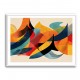 Vibrant Multicolor Contemporary Modern Abstract Arabic Calligraphy Wall Art Vibrant Multicolor Contemporary Modern Abstract Arabic Calligraphy Wall Art