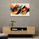 Vibrant Multicolor Contemporary Modern Abstract Arabic Calligraphy Wall Art 2 Vibrant Multicolor Contemporary Modern Abstract Arabic Calligraphy Wall Art 2