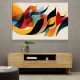 Vibrant Multicolor Contemporary Modern Abstract Arabic Calligraphy Wall Art 2 Vibrant Multicolor Contemporary Modern Abstract Arabic Calligraphy Wall Art 2