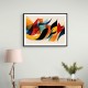 Vibrant Multicolor Contemporary Modern Abstract Arabic Calligraphy Wall Art 2 Vibrant Multicolor Contemporary Modern Abstract Arabic Calligraphy Wall Art 2