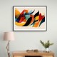 Vibrant Multicolor Contemporary Modern Abstract Arabic Calligraphy Wall Art 2 Vibrant Multicolor Contemporary Modern Abstract Arabic Calligraphy Wall Art 2