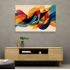Vibrant Multicolor Contemporary Modern Abstract Arabic Calligraphy Wall Art 4 Vibrant Multicolor Contemporary Modern Abstract Arabic Calligraphy Wall Art 4