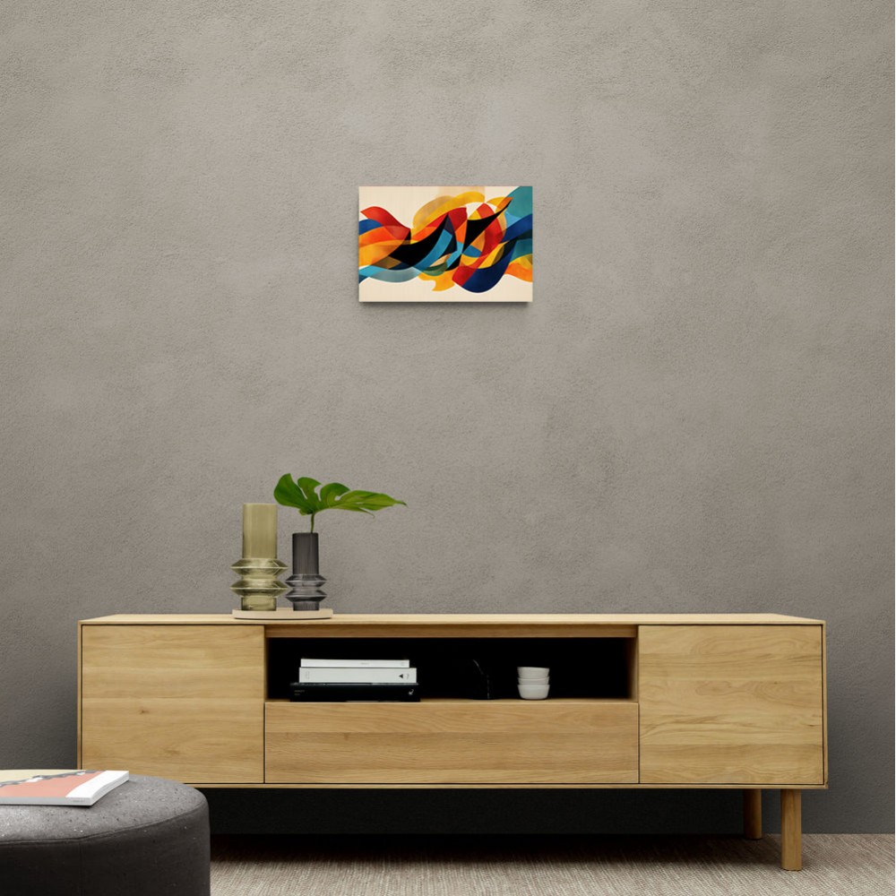 Vibrant Multicolor Contemporary Modern Abstract Arabic Calligraphy Wall Art 4 Vibrant Multicolor Contemporary Modern Abstract Arabic Calligraphy Wall Art 4