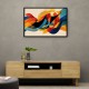 Vibrant Multicolor Contemporary Modern Abstract Arabic Calligraphy Wall Art 4 Vibrant Multicolor Contemporary Modern Abstract Arabic Calligraphy Wall Art 4