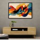 Vibrant Multicolor Contemporary Modern Abstract Arabic Calligraphy Wall Art 4 Vibrant Multicolor Contemporary Modern Abstract Arabic Calligraphy Wall Art 4