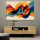 Vibrant Multicolor Contemporary Modern Abstract Arabic Calligraphy Wall Art 4 Vibrant Multicolor Contemporary Modern Abstract Arabic Calligraphy Wall Art 4