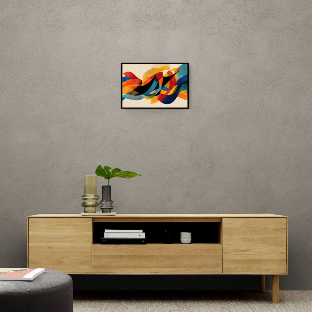 Vibrant Multicolor Contemporary Modern Abstract Arabic Calligraphy Wall Art 4 Vibrant Multicolor Contemporary Modern Abstract Arabic Calligraphy Wall Art 4