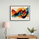 Vibrant Multicolor Contemporary Modern Abstract Arabic Calligraphy Wall Art 4 Vibrant Multicolor Contemporary Modern Abstract Arabic Calligraphy Wall Art 4