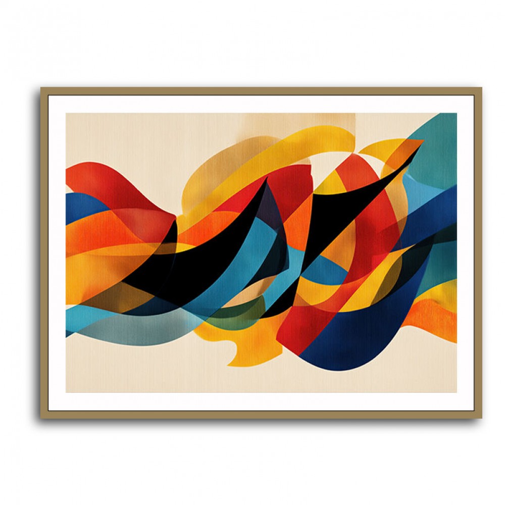 Vibrant Multicolor Contemporary Modern Abstract Arabic Calligraphy Wall Art 4 Vibrant Multicolor Contemporary Modern Abstract Arabic Calligraphy Wall Art 4