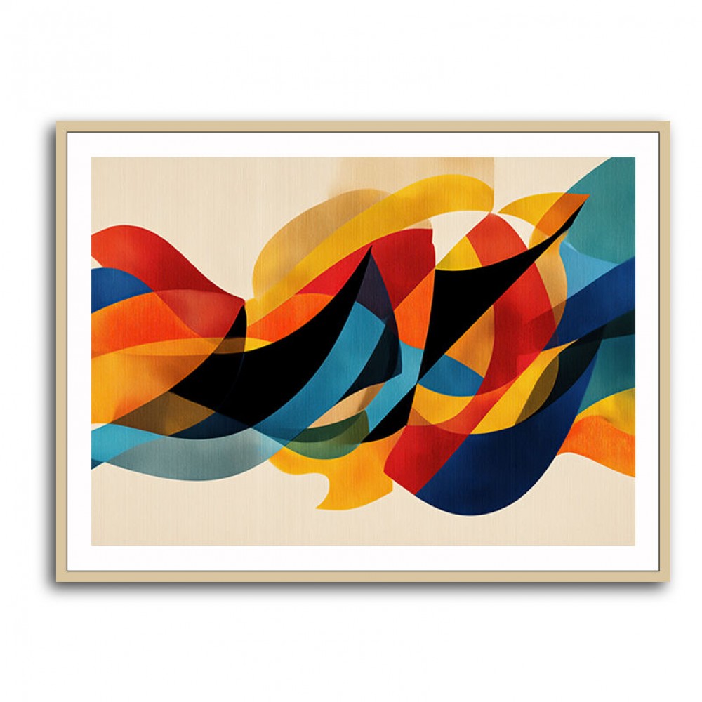 Vibrant Multicolor Contemporary Modern Abstract Arabic Calligraphy Wall Art 4 Vibrant Multicolor Contemporary Modern Abstract Arabic Calligraphy Wall Art 4