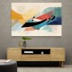 Vibrant Geometric Fusion Modern Abstract Arabic Calligraphy Wall Art 2 Vibrant Geometric Fusion Modern Abstract Arabic Calligraphy Wall Art 2