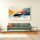 Vibrant Geometric Fusion Modern Abstract Arabic Calligraphy Wall Art 2 Vibrant Geometric Fusion Modern Abstract Arabic Calligraphy Wall Art 2