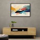 Vibrant Geometric Fusion Modern Abstract Arabic Calligraphy Wall Art 2 Vibrant Geometric Fusion Modern Abstract Arabic Calligraphy Wall Art 2