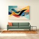 Vibrant Geometric Fusion Modern Abstract Arabic Calligraphy Wall Art 3 Vibrant Geometric Fusion Modern Abstract Arabic Calligraphy Wall Art 3