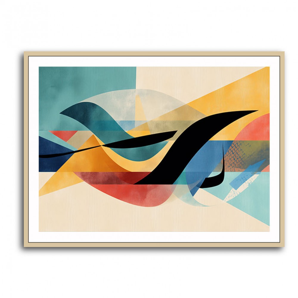 Vibrant Geometric Fusion Modern Abstract Arabic Calligraphy Wall Art 3 Vibrant Geometric Fusion Modern Abstract Arabic Calligraphy Wall Art 3