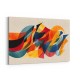 Vibrant Multicolor Contemporary Modern Abstract Arabic Calligraphy Wall Art 5 Vibrant Multicolor Contemporary Modern Abstract Arabic Calligraphy Wall Art 5