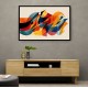 Vibrant Multicolor Contemporary Modern Abstract Arabic Calligraphy Wall Art 5 Vibrant Multicolor Contemporary Modern Abstract Arabic Calligraphy Wall Art 5