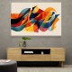 Vibrant Multicolor Contemporary Modern Abstract Arabic Calligraphy Wall Art 5 Vibrant Multicolor Contemporary Modern Abstract Arabic Calligraphy Wall Art 5