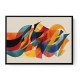 Vibrant Multicolor Contemporary Modern Abstract Arabic Calligraphy Wall Art 5 Vibrant Multicolor Contemporary Modern Abstract Arabic Calligraphy Wall Art 5