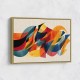 Vibrant Multicolor Contemporary Modern Abstract Arabic Calligraphy Wall Art 5 Vibrant Multicolor Contemporary Modern Abstract Arabic Calligraphy Wall Art 5