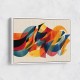 Vibrant Multicolor Contemporary Modern Abstract Arabic Calligraphy Wall Art 5 Vibrant Multicolor Contemporary Modern Abstract Arabic Calligraphy Wall Art 5